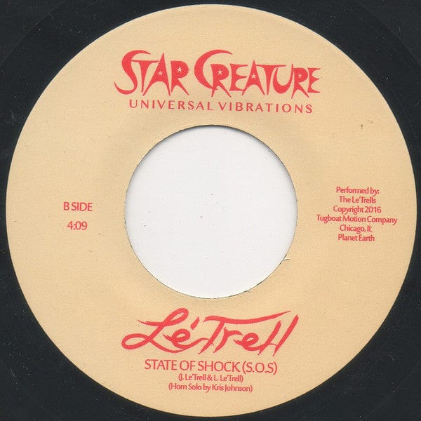 Le'Trell – On The One (7", Star Creature, 2016) Image 3