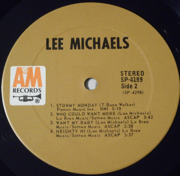 Lee Michaels - Lee Michaels (LP) A&M Records Vinyl
