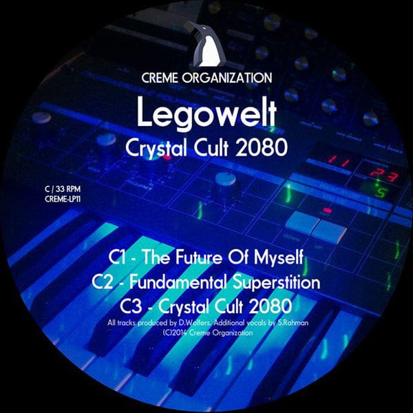 Legowelt – Crystal Cult 2080 (2xLP, Crème Organization, 2014) Image 5