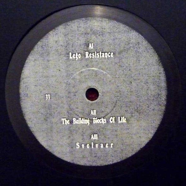 Legowelt – Dark Days (3x12", BAKK, 2016) Back Cover