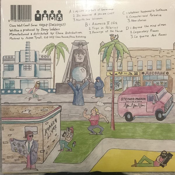 Legowelt - Legendary Freaks In The Trash Of Time (2x12", Album) Clone West Coast Series, Clone West Coast Series