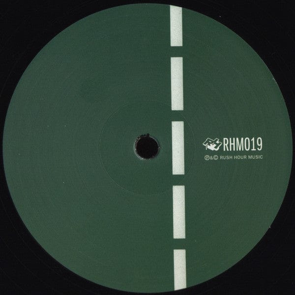 Leon Vynehall – Midnight On Rainbow Road (12", Rush Hour, 2016) Back Cover