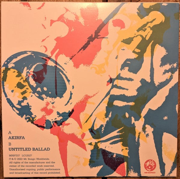 Lester Robertson – Akirfa / Untitled Ballad (7", Mr Bongo, 2022) Back Cover
