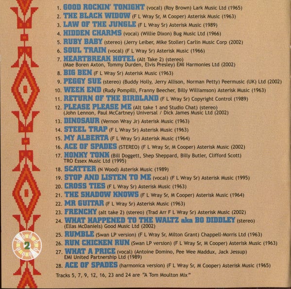 Link Wray – Law Of The Jungle (CD, Ace, 2002) Image 5