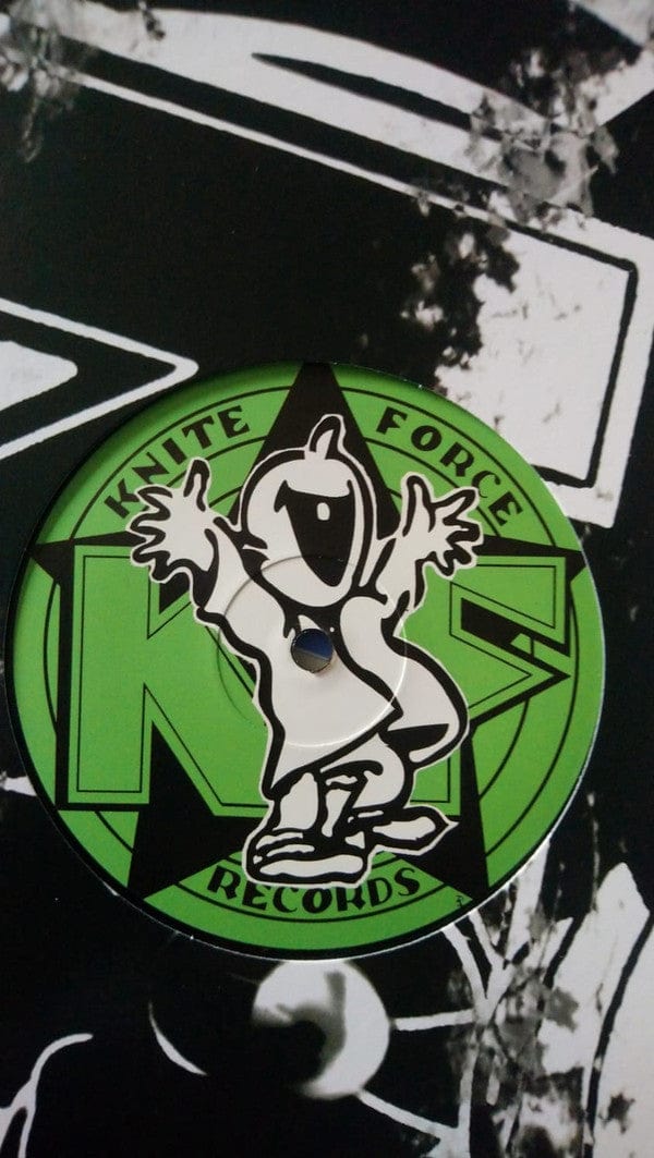 Liquid Crystal – The Power Within (12", Kniteforce Records, 2020) Back Cover