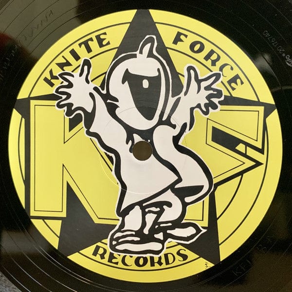 Liquid Crystal – The Remixes EP Vol. 1 (12", Kniteforce Records, 2020) Back Cover