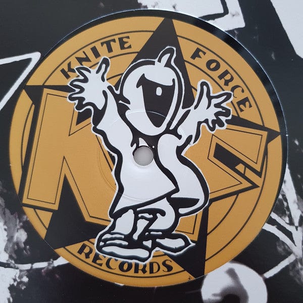 Liquid Crystal – You're No Good EP (12", Kniteforce Records, 2021) Back Cover