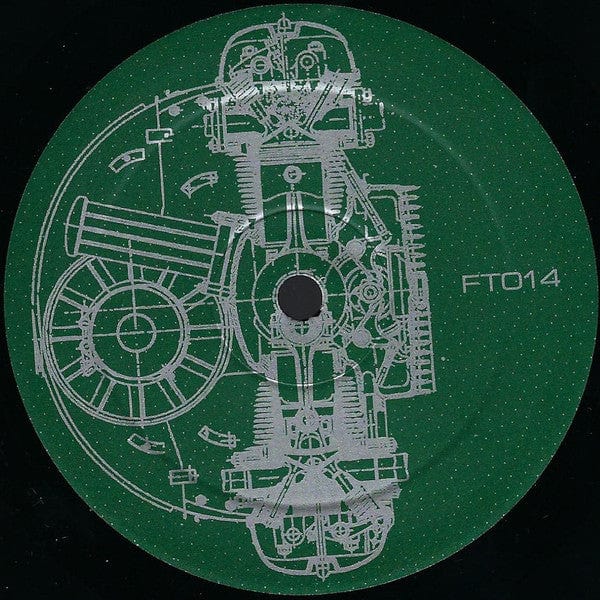 Literon – Machines (12", Fortek, 2006) Back Cover