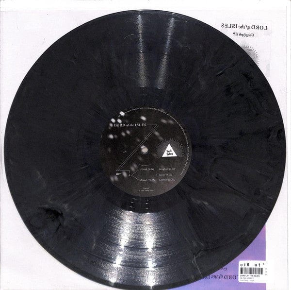 Lord Of The Isles – Geoglyph EP (12", Marbled, Dusk Delay, 2021) Back Cover