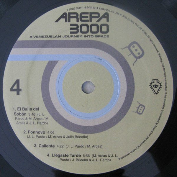 Los Amigos Invisibles – Arepa 3000 (2xLP, Gatefold, Luaka Bop, 2014) Image 7