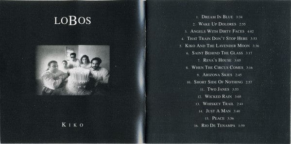 Los Lobos - Kiko (CD) Slash,Warner Bros. Records CD 075992678629