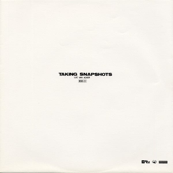 Luc Van Acker – Taking Snapshots (LP, Kindred Spirits, 2009) Image 5