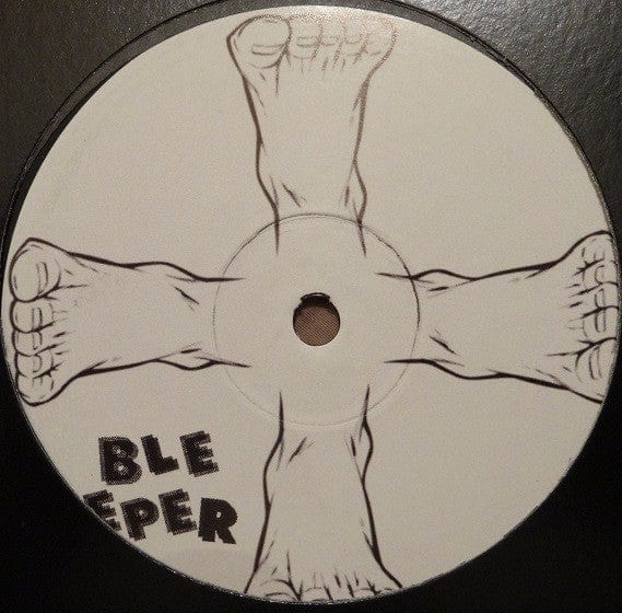 Luke's Anger – Your Feet EP (12", Bleeper, 2018) Back Cover