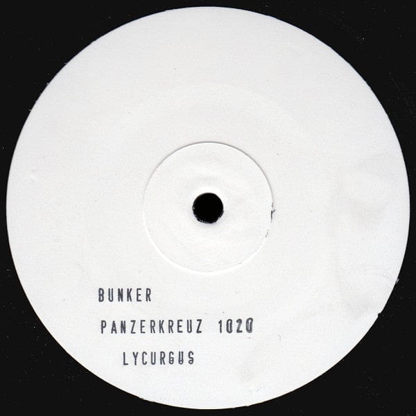 Lycurgus - Panzer1020 (12") Panzerkreuz Records Vinyl