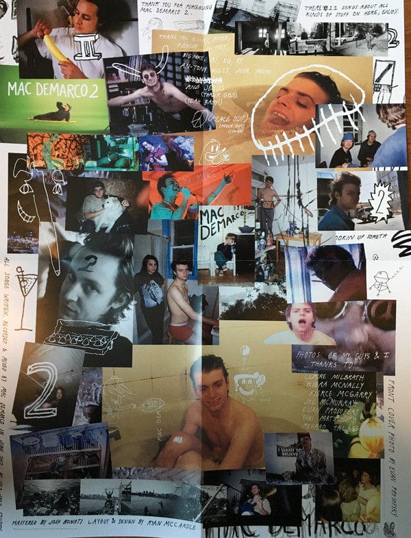 Mac DeMarco - 2 (LP) Captured Tracks Vinyl 817949016418