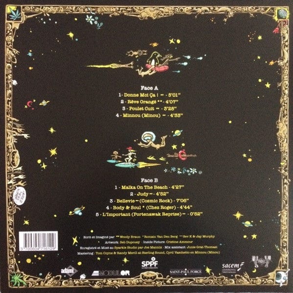 Malka Family – Le Retour Du Kif (LP, Gatefold, Saint-Paul Force, 2017) Image 5