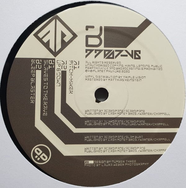 Marc Acardipane – The Most Famous Unknown Remastered V6 (12", Planet Phuture, 2020) Image 3