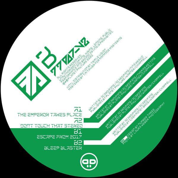 Marc Acardipane – The Most Famous Unknown Remixes V2 (12", Planet Phuture, 2020) Back Cover