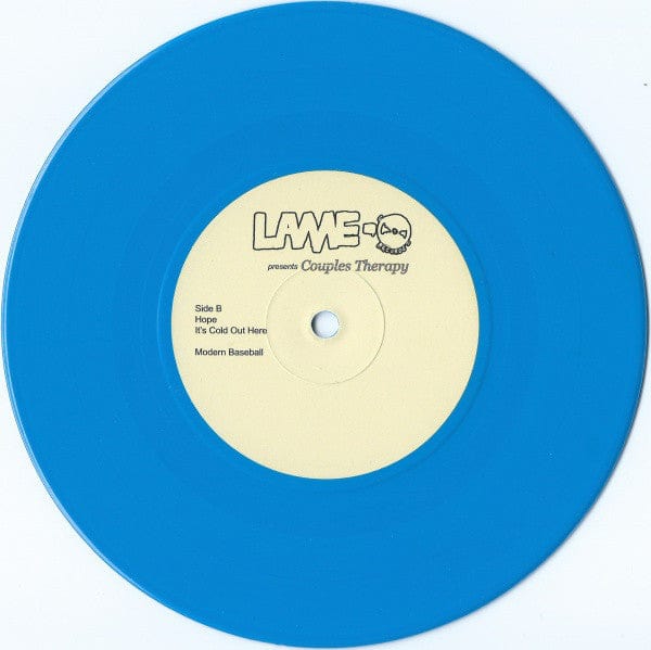 Marietta Modern Baseball – Couples Therapy (7", Blue Cyan, Lame-O Records, 2015) Image 5