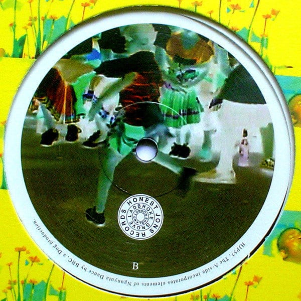Mark Ernestus BBC – Mark Ernestus Meets BBC / Version (12", Honest Jon's Records, 2011) Back Cover