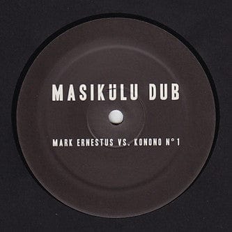Mark Ernestus Konono Nº 1 – Masikulu Dub (12", Congotronics, 2010) Front Cover