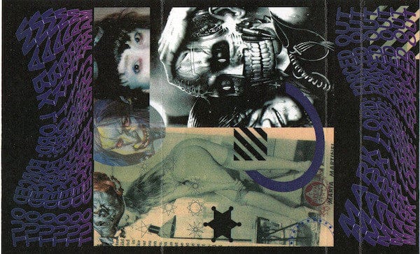 Mark Lord – Forced Out (Cassette, Gross Domestic Product, 2011) Back Cover