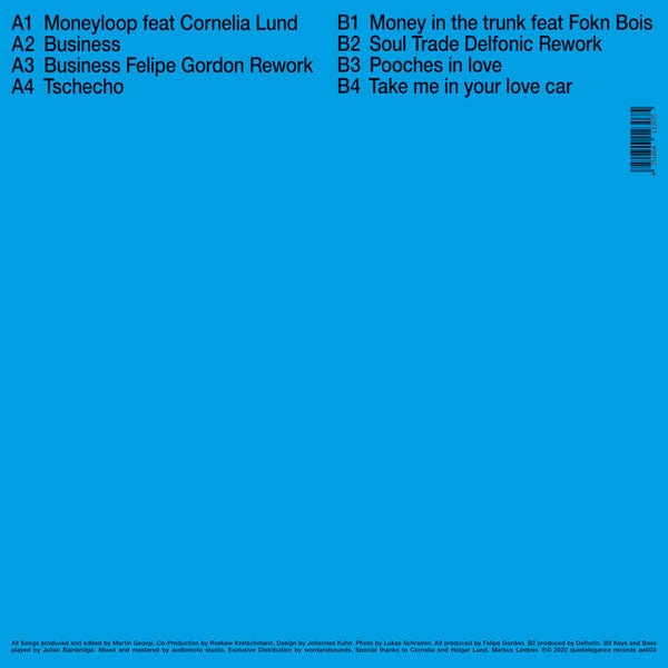 Martin Georgi - Money from the trunk (LP, Album) on quietelegance records at Further Records