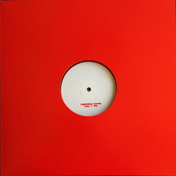 Mathilde Nobel – May + Be (LP, Red Vinyl, Nous'klaer Audio, 2022) Front Cover