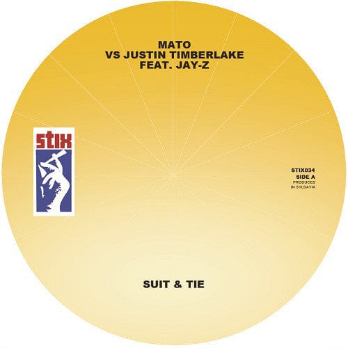 Mato Justin Timberlake Jay Z Mato Robin Thicke Pharrell T. I – Suit & Tie / Blurred Lines (7", Stix, 2013) Image 3