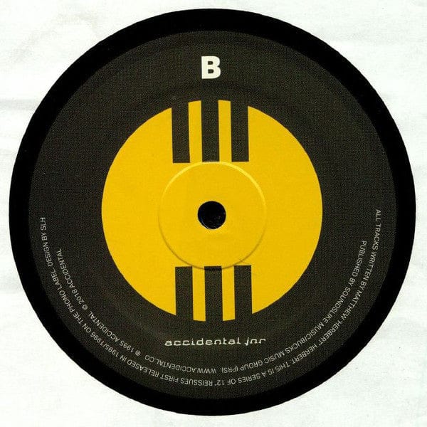 Matthew Herbert - Reissues Part 5 (12", RE) Accidental Jnr