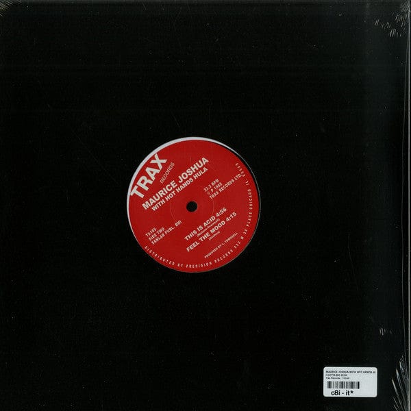 Maurice Joshua With Hula - I Gotta Big Dick (12", RE, RM) Trax Records