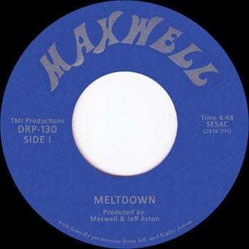 Maxwell – Meltdown (7", Tramp Records, 2019) Front Cover