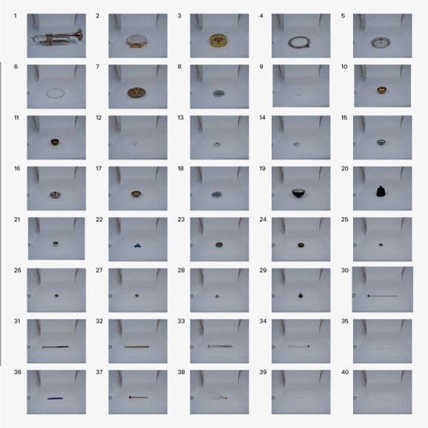 Mazen Kerbaj – Sampler / Sampled Mazen Kerbaj Trumpet Solo Vol. 3 (2xLP, Morphine Records, 2022) Back Cover