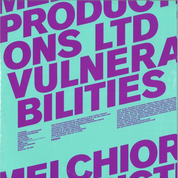 Melchior Productions - Vulnerabilities (3x12") Perlon Vinyl