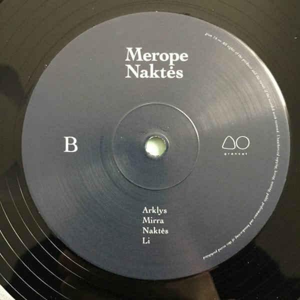 Merope – Naktės (LP, Granvat, 2018) Image 4