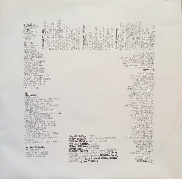 Metá Metá – Metal Metal (LP+7", Mais Um Discos, 2020) Image 5