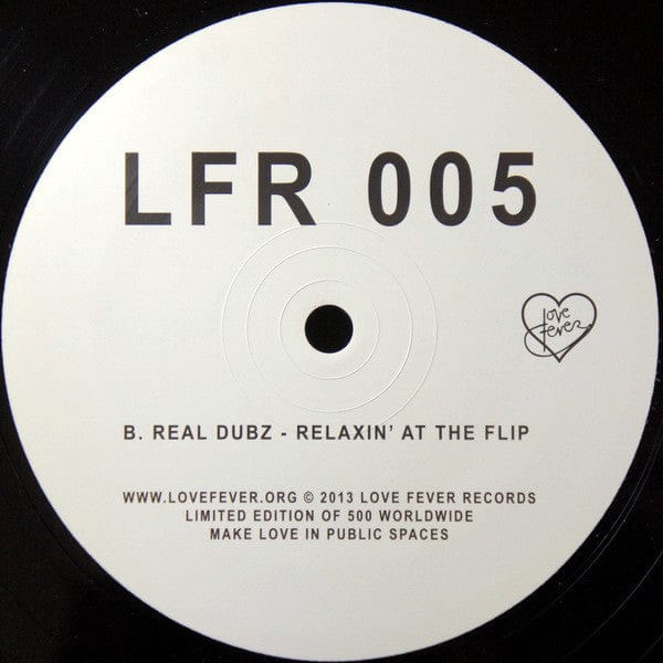Mic Newman Max Graef Real Dubz – Real Dubz (12", 180 grams, Love Fever Records, 2014) Image 4