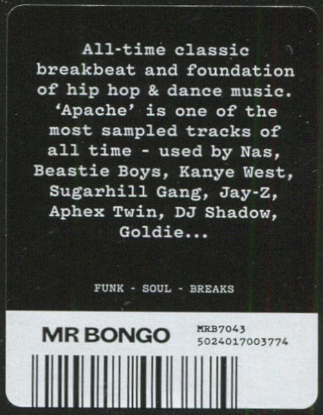 Michael Viner's The Incredible Bongo Band – Bongo Rock '73 (7", Mr Bongo, 2018) Image 4