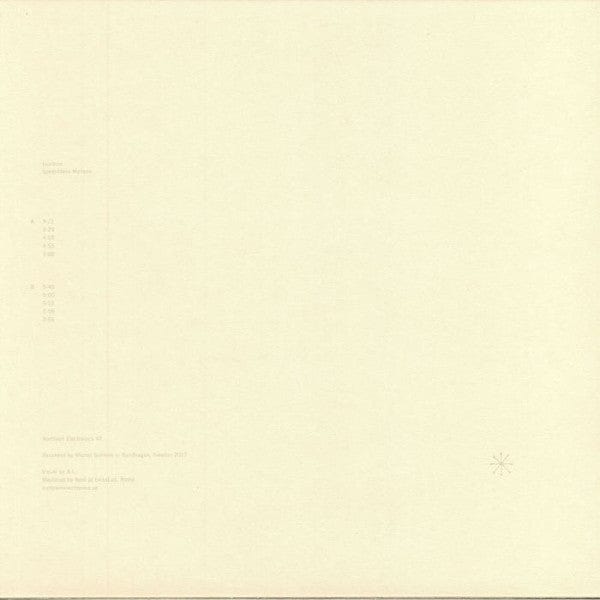 Michel Isorinne - Speechless Malison (LP, Album) Northern Electronics