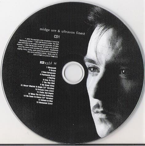 Midge Ure Ultravox – Finest (2xCD, EMI Gold, 2004) Image 5