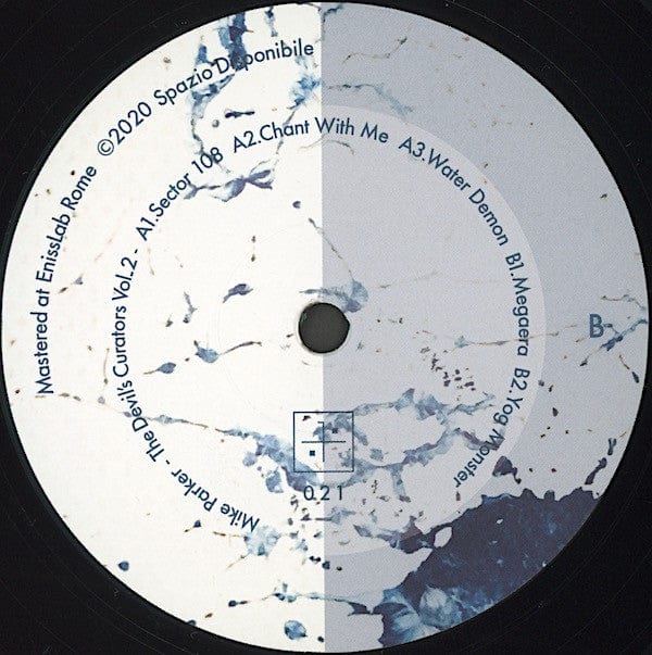 Mike Parker – The Devil's Curators Vol. 2 (12", Spazio Disponibile, 2021) Back Cover