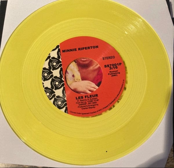 Minnie Riperton – Les Fleur / Oh! By The Way (7", Yellow Clear, Selector Series, 2021) Back Cover