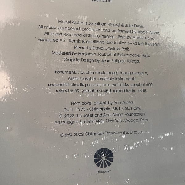 Model Alpha – Perceptions (LP, Tip-On Sleeve, Obliques, 2022) Image 5