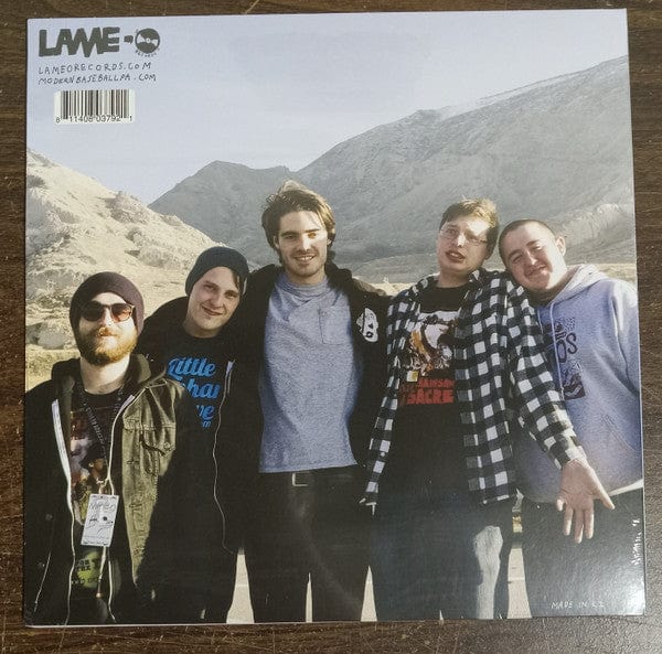 Modern Baseball – MoBo Presents: The Perfect Cast EP Ft. Modern Baseball (LP, Clear blue, Lame-O Records, 2022) Back Cover