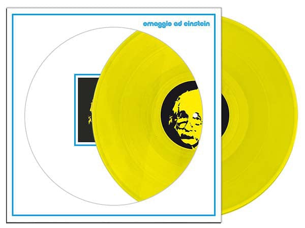Moggi – Omaggio Ad Einstein (LP, Yellow, Dagored, 2015) Front Cover