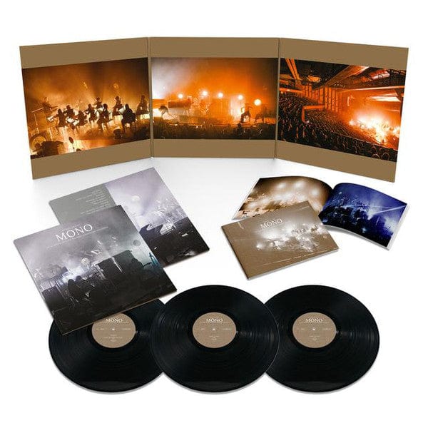 Mono – Beyond The Past - Live In London With The Platinum Anniversary Orchestra (3xLP, Temporary Residence Limited, 2021) Back Cover