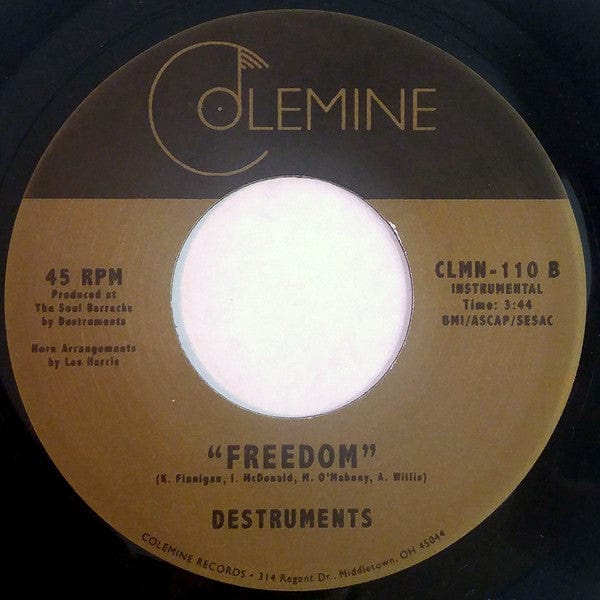 Monophonics / Destruments - Like Yesterday / Freedom (7") Colemine Records Vinyl 659123064415