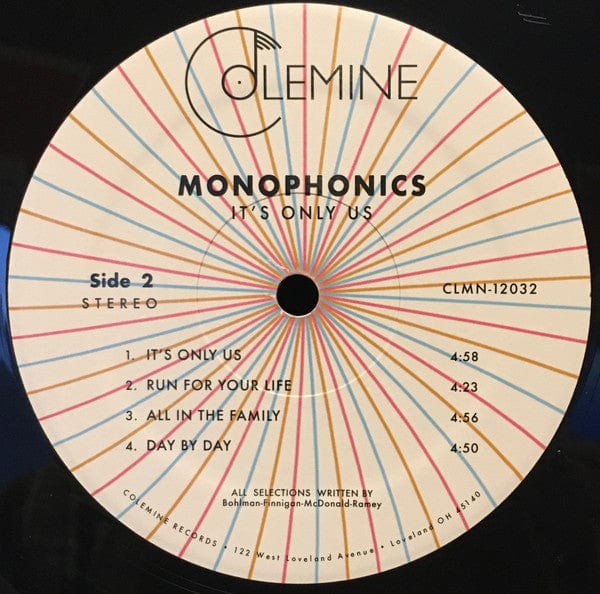 Monophonics – It's Only Us (LP, Colemine Records, 2021) Image 5