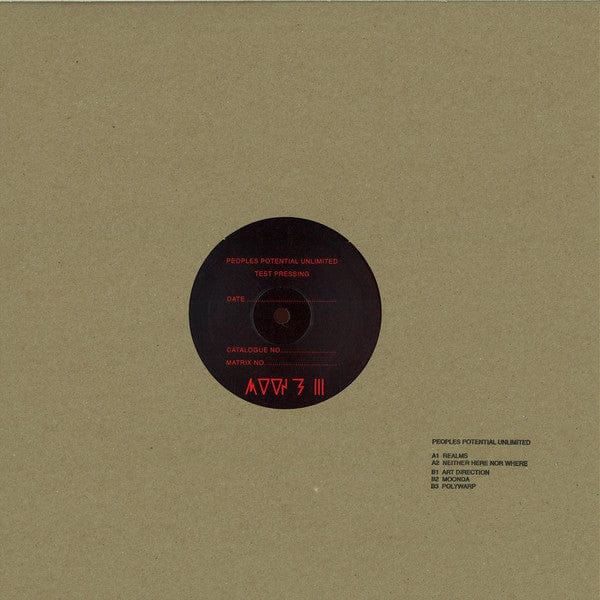 Moon B – III (12", Peoples Potential Unlimited, 2014) Image 3