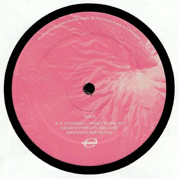 Morgan Geist – Remnants (12", Environ, 2018) Back Cover